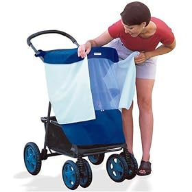 BabyShade� Stroller Cover Protects Infants in Canopied Strollers from Sun, Rain, Wind and Flying Insects