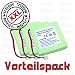 VORTEILSPACK 3x Akku NI-MH 600mAh 2.4V passend f�r MEDION MD81877 / MD82877 / MD82771 etc. ersetzt 5M702BMX / GP0827 / GP0845