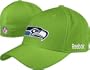 Seattle Seahawks 2010 Lime Green Flex Sideline Structured Hat