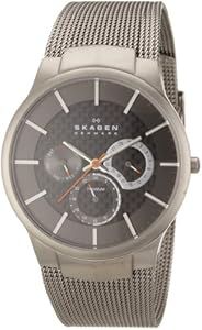 Skagen Men 809XLTTM Carbon Fiber Dial Titanium Watch