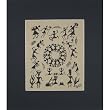 Aboriginal Art&nbsp;from Warli Tribe of India 11 x 10 inches