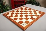House of Staunton Mahogany Tournament Chessboard - 2.25 inch