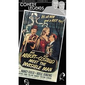 Abbott & Costello Meet the Invisible Man [VHS]