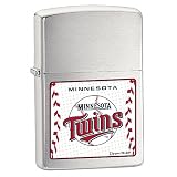 Minnesota Twins Brushed Chrome Lighter