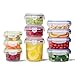 Sterilite Ultra-Seal Plastic Food Storage 20 Piece Stacking Set