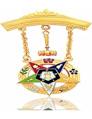 Masonic 10K Yellow Gold Brooches