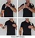 Posture Corrector Brace/Wear 15 Minutes A Day to Impove Posture Posturific Brace - Available in Colors and Sizes (Black Medium)