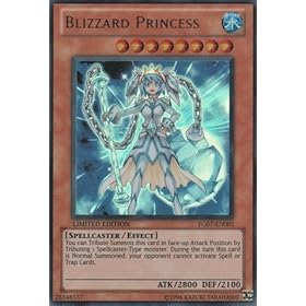  Yu-Gi-Oh! - Blizzard Princess - GX Manga Promo Series 7 - #YG07-EN001 - Promo Edition - Ultra Rare