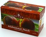 Review Hyson  / Hyson Tea, Midsummer Peach, Teabags, 25-Count Boxes (Pack of 24)