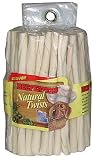 Rawhide Basted Treats Value Pack - Natural 5 in. Twists