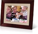 Hewlett Packard 12" Wooden Mahogany Digital Photo Frame DPF1200a