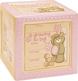 Baby Girl Bear Personalized Keepsake Bank-Pink