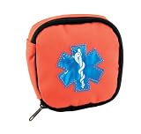 Orange Nylon Zipper First Aid Kit