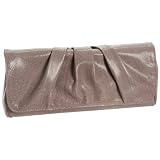 Lauren Merkin Caroline Lizard-Print Flap Clutc