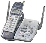 Panasonic KX-TG5451S 5.8 GHz DSS Cordless Phone with Answering System and Talking Caller ID
