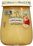 Beech-Nut Just Organic Stage 1 Purees - Just Apples - 4.25 Oz - 10 pk