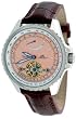 Adee Kaye 35 Jewels Automatic Watch with Power Reserve Indicator and Tourbillon Window Model AK-1097