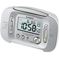 CASIO (カシオ) 目覚し時計 WAVE CEPTOR ウェーブセプター デジタル 電波時計 (福島・九州両局対応) カレンダー表示 DQD-70J-8JF