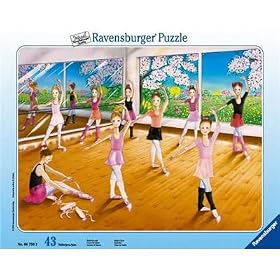 Ballet Class Preschool Frame Jigsaw Puzzle by Ravensburger by Ravensburger
