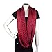 Purse babe Premium Ultra Warm Two tone Winter Infinity Loop Snood Knit Scarf