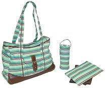 Week-Ender Bag - Chameleon Stripes Blue