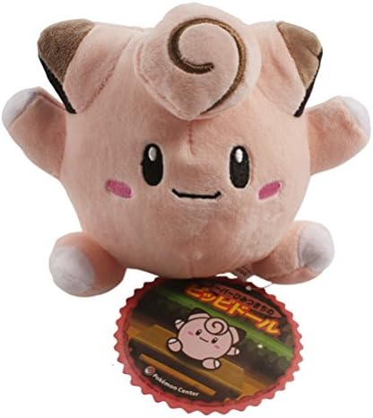Pokemon Plush Clefairy Doll Soft Stuffed Plush Toy Anime Collection Animals Figure Birthday Gifts 5.9 Inch/15cm Tall