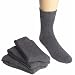 3 Paar Thermo-Vollplüsch-Socken mit Schafwolle Grau