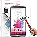 PThink 2.5D Round Edge 0.3mm Ultra Slim Nano Tempered Glass Screen Protector for LG G3 with 9H Hardness/Anti-Scratch/Fingerprint Resistant (LG G3)