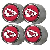 NFL Kansas City Chiefs Valve Stem Covers