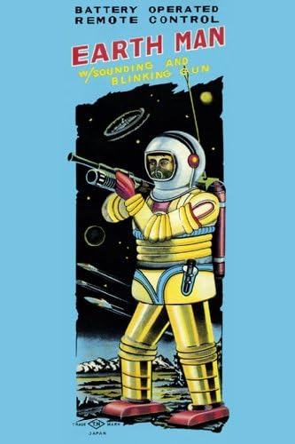 Earth Man, 12x18 Poster, Heavy Stock Semi-Gloss Paper Print