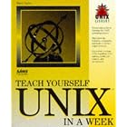 Click here to buy Teach Yourself Unix in a Week (Sams Teach Yourself) by  Dave Taylor.