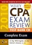 Wiley CPA Exam Review 2010 Test Bank CD - Complete Set