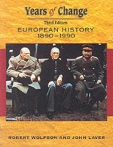 City Travel Guides Discounted  Books : Years of Change: European History, 1890-1990