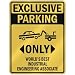 EXCLUSIVE PARKING 