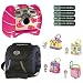 Fisher Price Kid-Tough Digital Camera - Pink with Accessory Bundle and Free Toy for Girls