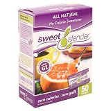 Review Sweet & Slender  / Sweet & Slender Natural Sweetener, Pack of Four 50-Count Packages