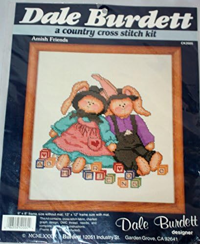 Amish Friends Country Cross Stitch Kit