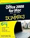 Office 2008 for Mac All-in-One For Dummies