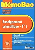 MEMO PREPA EXAM ENSEIGN. SCIENT.1ERE L    (Ancienne Edition)