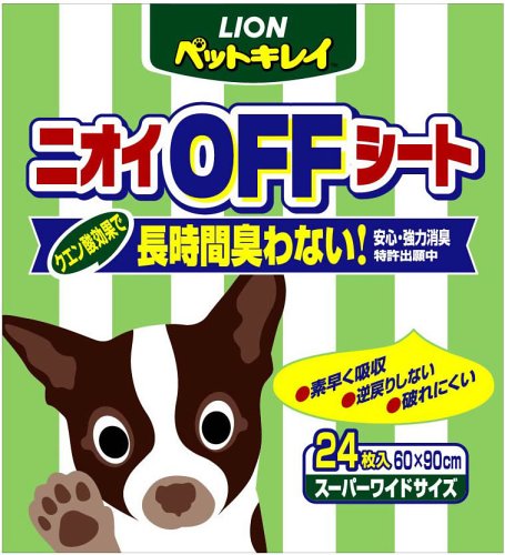 ペットキレイ ニオイOFFシートスーパーワイド 24枚 403091