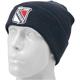 Twins Enterprise New York Rangers Navy Blue Knit Beanie