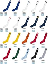 adidas(アディダス) KIDS 3ストライプ ソックス ホワイト/ロイヤル 22-24 R0082