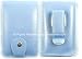 Metallic Blue Leather Case for Apple Ipod Video 30GB 60GB