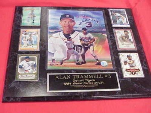 Alan Trammell Extra Large 6 Card Plaque