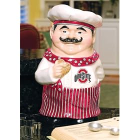 Ohio State Chef Cookie Jar
