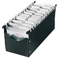 Veloflex H�ngebox f�r ca. 190 CDs incl. 10 Taschen schwarz