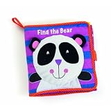 Manhattan Baby Soft Activity Book, Find the Bear by Manhattan Toy
