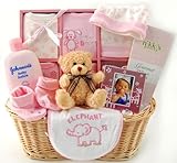 New Arrival Baby Gift Basket for Girls