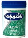 Valupak Supplements Herbal St Johns Wort 1000mg 30 Tablets