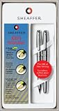 Sheaffer MPI Brushed Chrome w/ Chrome Trim Pen & Pencil Set - SH-11012